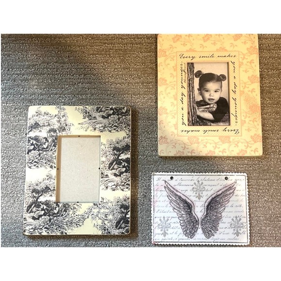 Pretty In Pink Girls Room Decor Frames Candle and Accessories - Picture 6 of 7